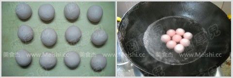 Chocolate Glutinous Rice Balls recipe