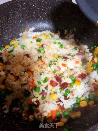 Colorful Fried Rice recipe