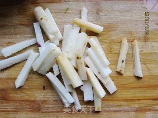 Celery and Yam Strips recipe