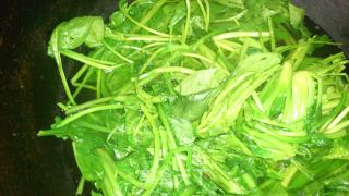 [ma Ma Small Kitchen] Spinach recipe