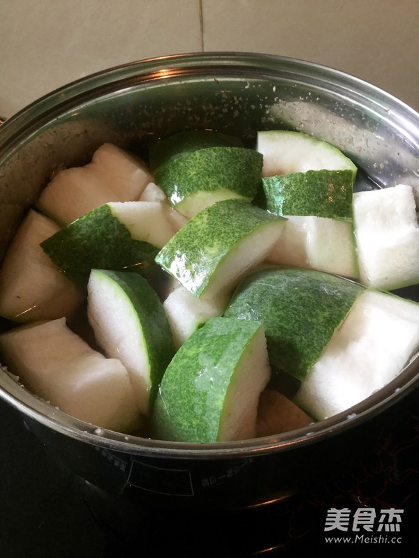 Winter Melon Pork Zhan Soup recipe