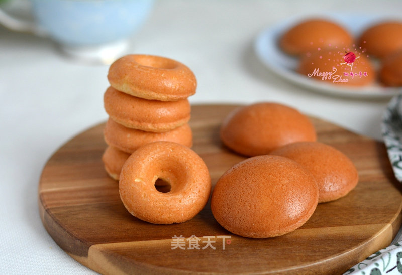#aca烤明星大赛#doughnut Cake recipe