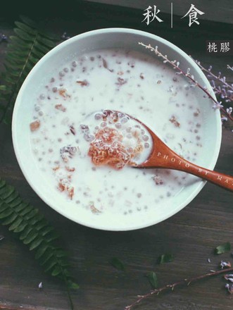 Peach Gum Coconut Sago recipe