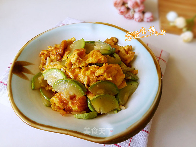 Zucchini Scrambled Eggs recipe