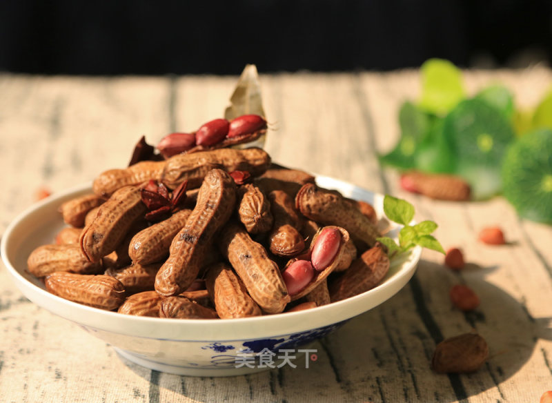 Spiced Salted Peanuts recipe