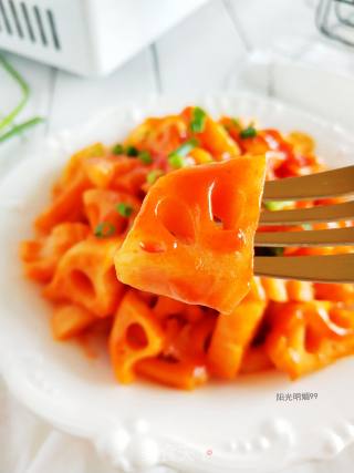 Sweet and Sour Lotus Root Chunks recipe