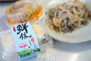 Jellyfish Mixed with Fresh White Fungus recipe