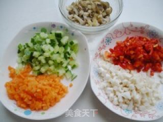 Colorful Vegetable Fried Rice recipe