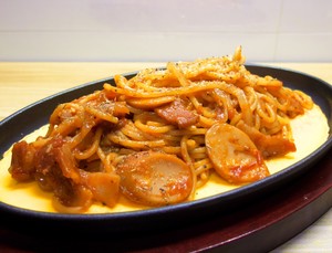 In "late Night Canteen", this Dish Made Many Audiences Drool ~ Naples Pasta recipe