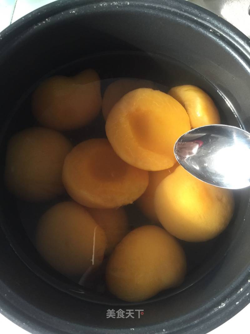Canned Yellow Peach recipe