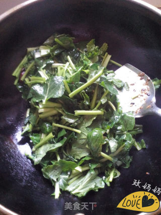 Stir-fried Moss recipe