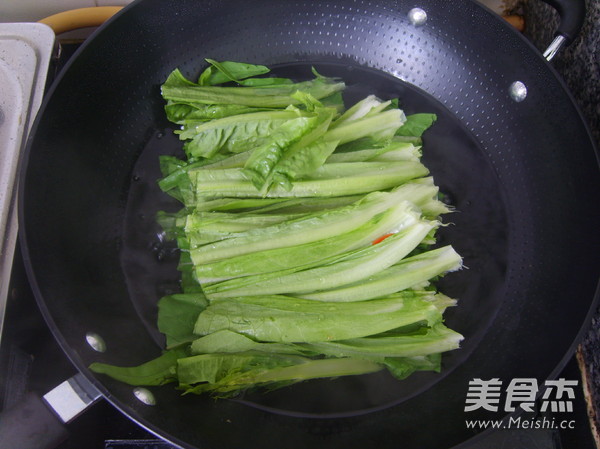 Salted Lettuce Leaves recipe