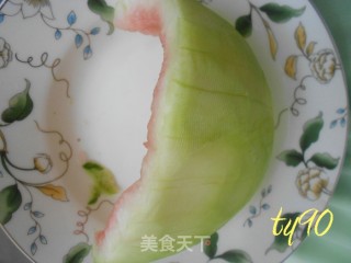Cold Watermelon Peel recipe