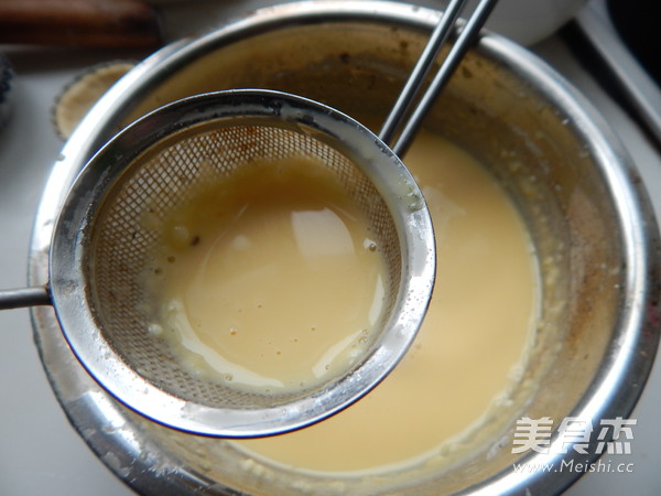 Orange Egg Tart recipe