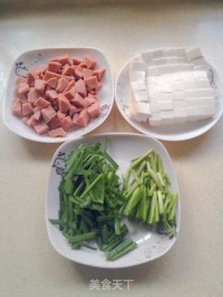 Ham Tofu recipe
