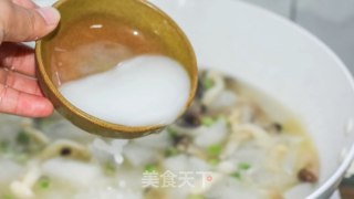 Radish and Mushroom Soup recipe