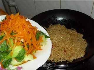 Lazy Fried Noodles recipe