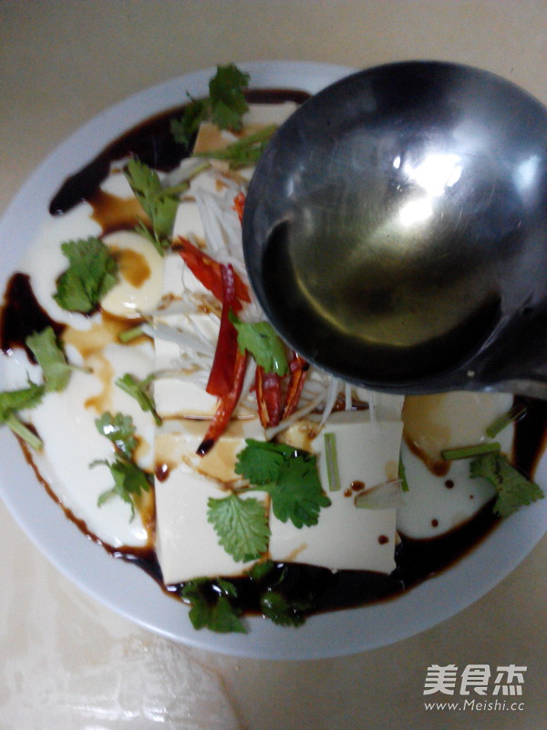 Tofu Steamed Egg recipe