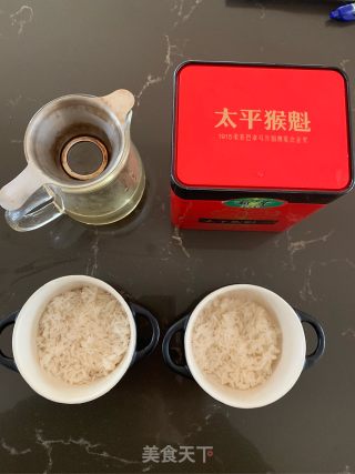 Steamed Rice with Tea recipe