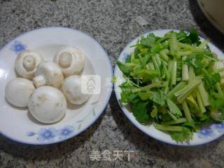 Celery Stir-fried Mushrooms recipe