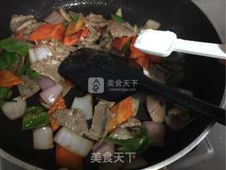 Home-style Fried Lamb Slices recipe