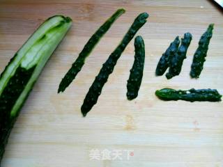 #花样美食#cucumber Flower recipe