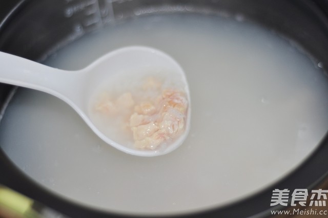 Three-color Chicken Porridge recipe