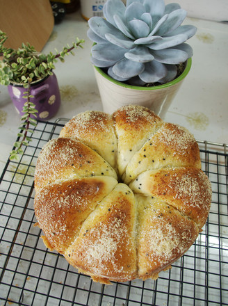 Yogurt Flower Bread recipe