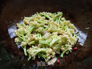 Stir-fried Cauliflower recipe