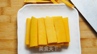 Baked Pumpkin with Salted Egg Yolk recipe