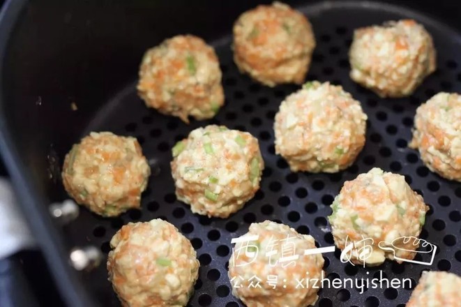 Air Fryer Version Tofu Vegetarian Meatballs recipe