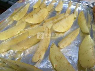 #aca烤明星大赛#roasted Potato Wedges recipe