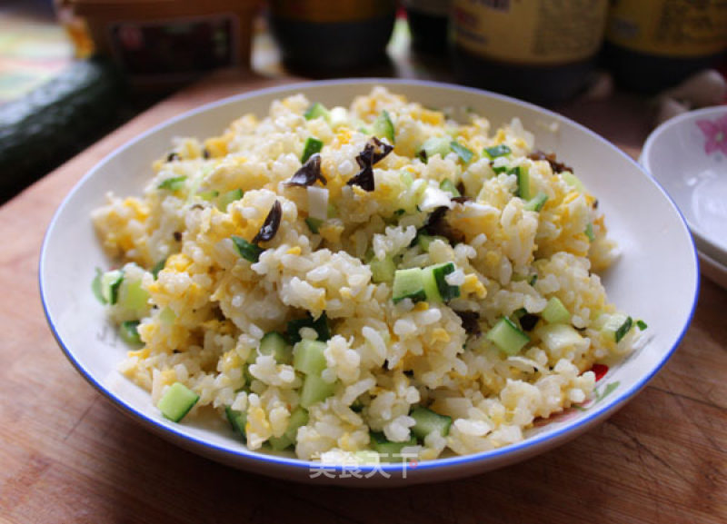 Breakfast for One Person--simple Version of Egg Fried Rice recipe