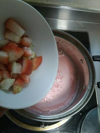 【shandong】strawberry Pudding recipe