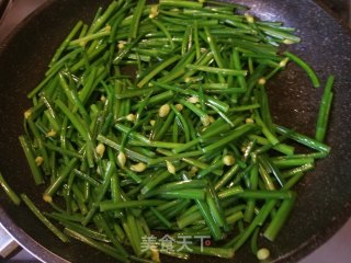 Stir-fried Chives with Shrimp recipe