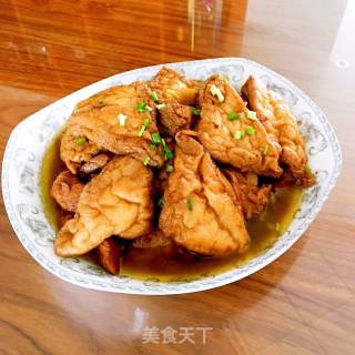 Braised Pork with Tofu in Oil recipe