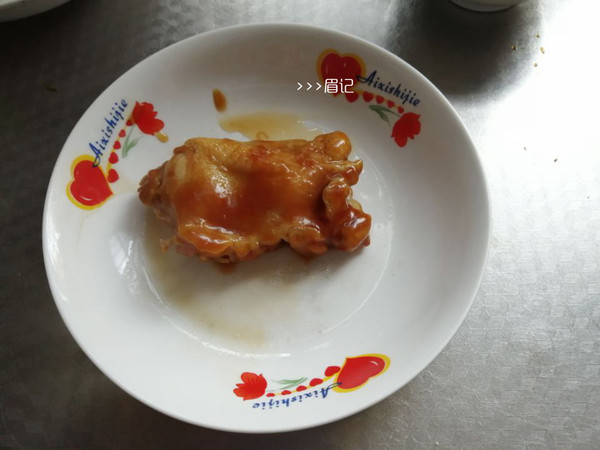 Teriyaki Chicken Drumstick Rice Burger recipe