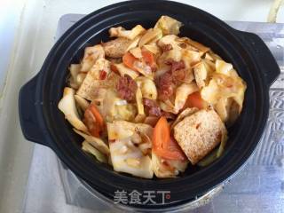 Twice Cooked Tofu and Cabbage recipe