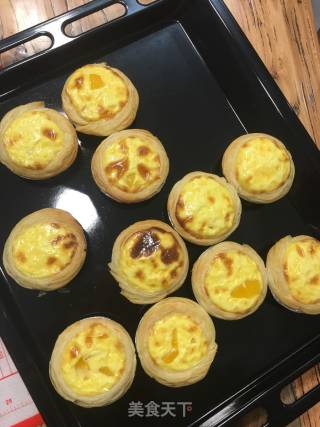 Yellow Peach Egg Tart recipe