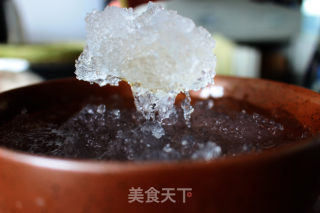 Summer Peach Gum Saponaria Rice Snow Yan White Fungus Pan recipe