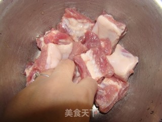 Steamed Pork Ribs with Chopped Pepper and Yam recipe