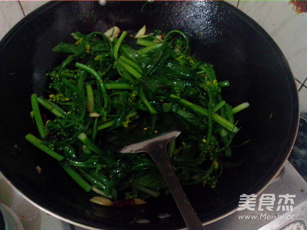 Spicy Stir-fried Choy Sum recipe