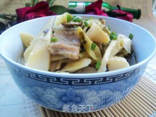 [pickled Pepper and Pickled Vegetable Bamboo Shoots] recipe