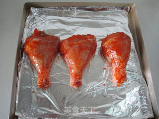 #aca Fourth Session Baking Contest# Golden Fried Rice with Chicken Drumsticks and Chicken Drumsticks recipe