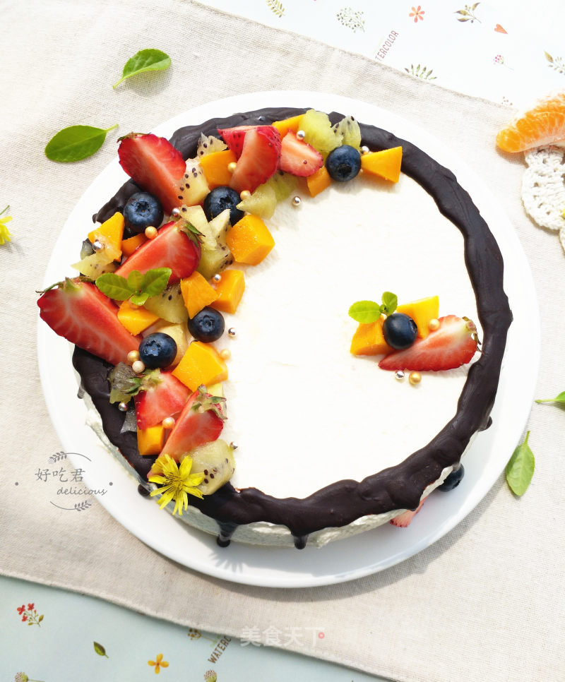 Fruit Glaze Cake recipe