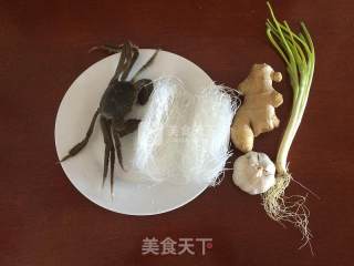 Steamed Crab with Vermicelli recipe