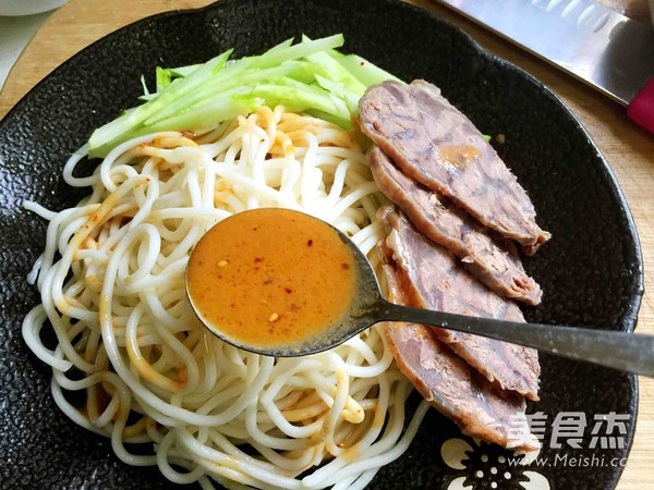 Homemade Beef Cold Noodles recipe