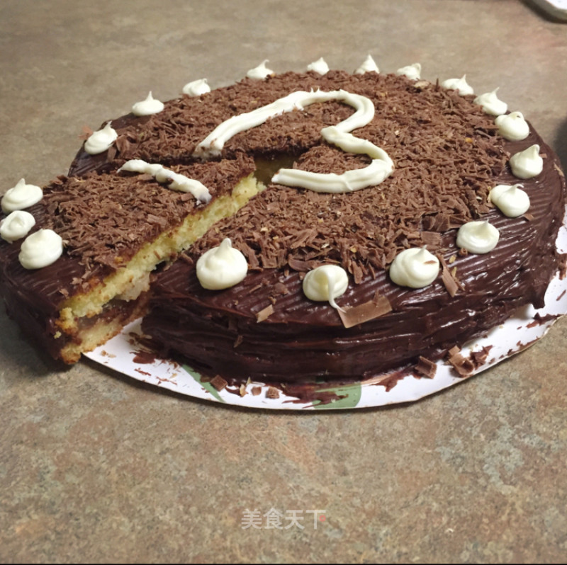 Super Simple Black Forest Layer Cake