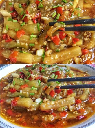 Healthy Eggplant with Oyster Sauce