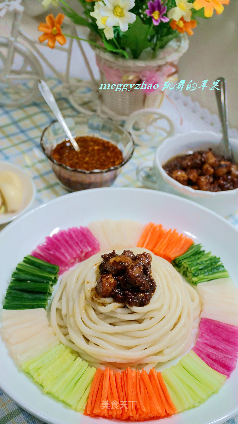 The Gorgeously Turned Old Beijing Fried Noodles recipe